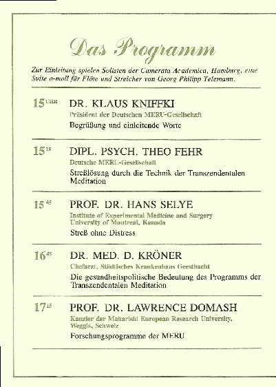 MERU Einladung und Programm 1 MERU Einladung und Programm 1