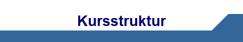 Kursstruktur