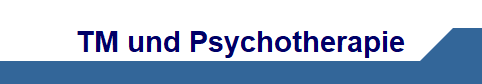 TM und Psychotherapie